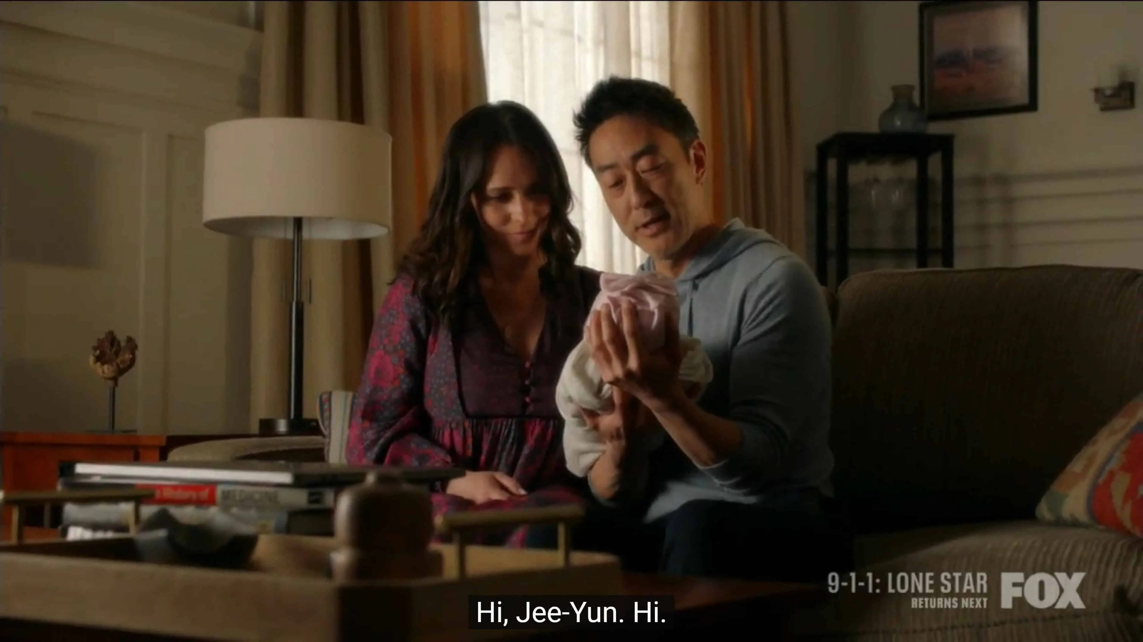 Chim talking to his daughter named after his mom, Jee-Yun