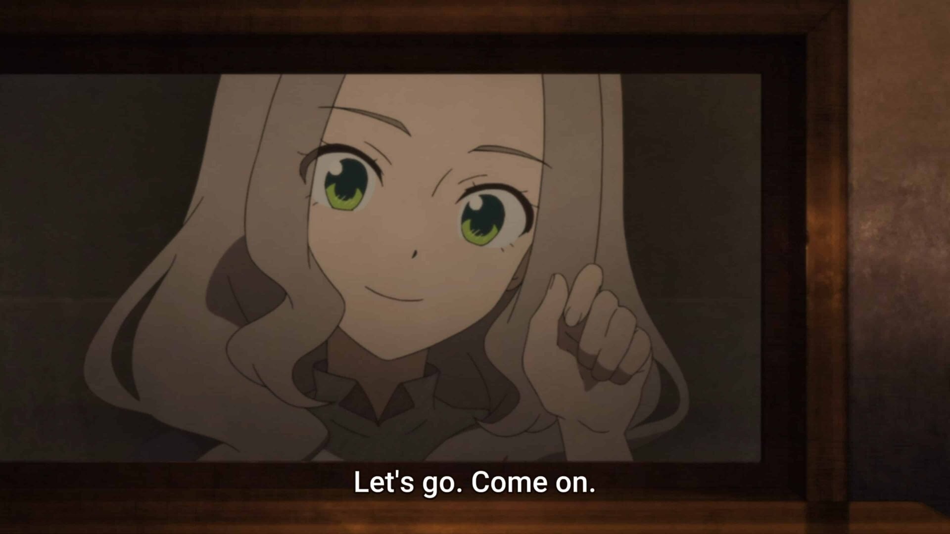 Mia (Saori Oonishi) introducing herself to Emilico