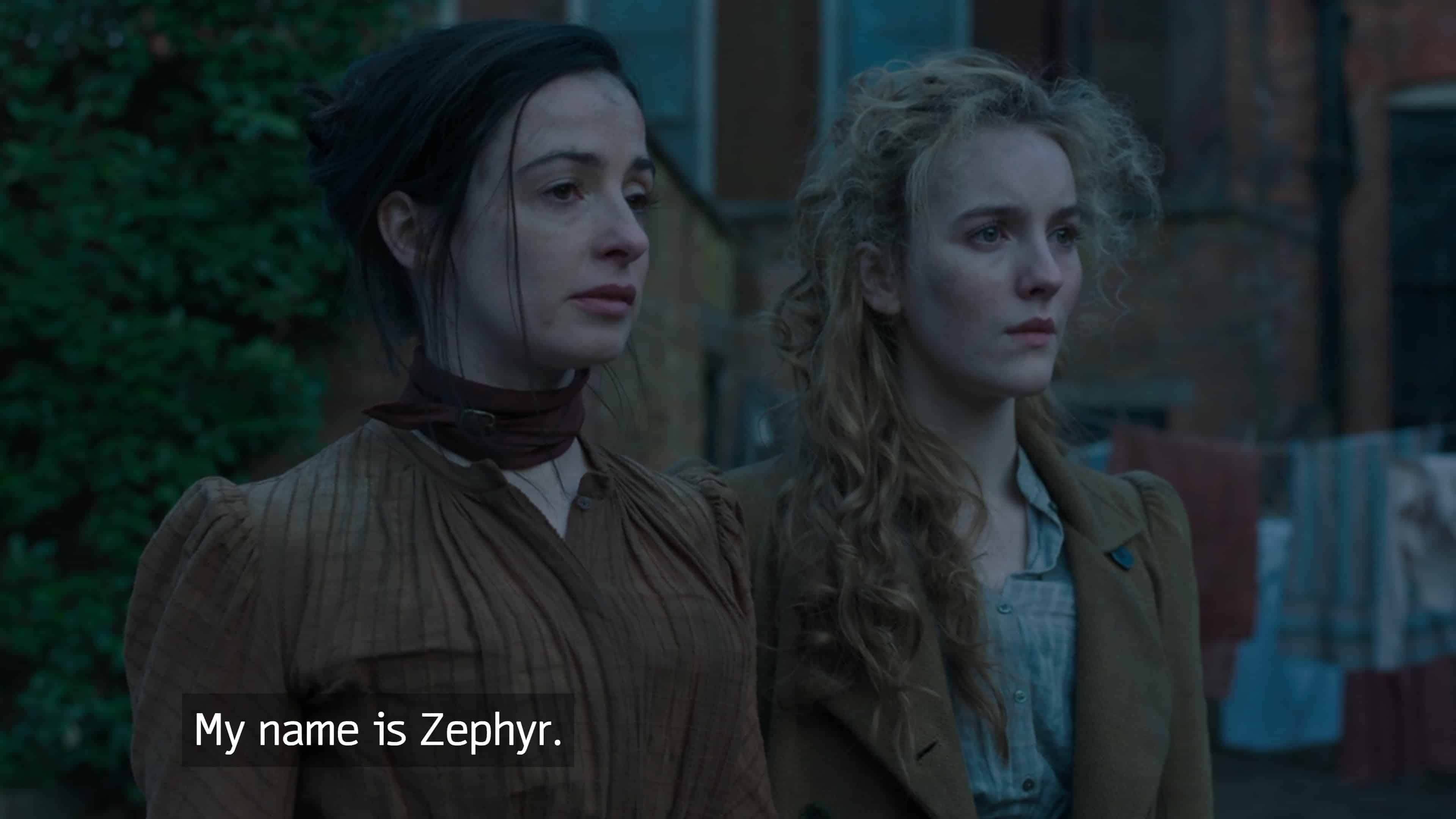 Amalia revealing her true name is Zephyr