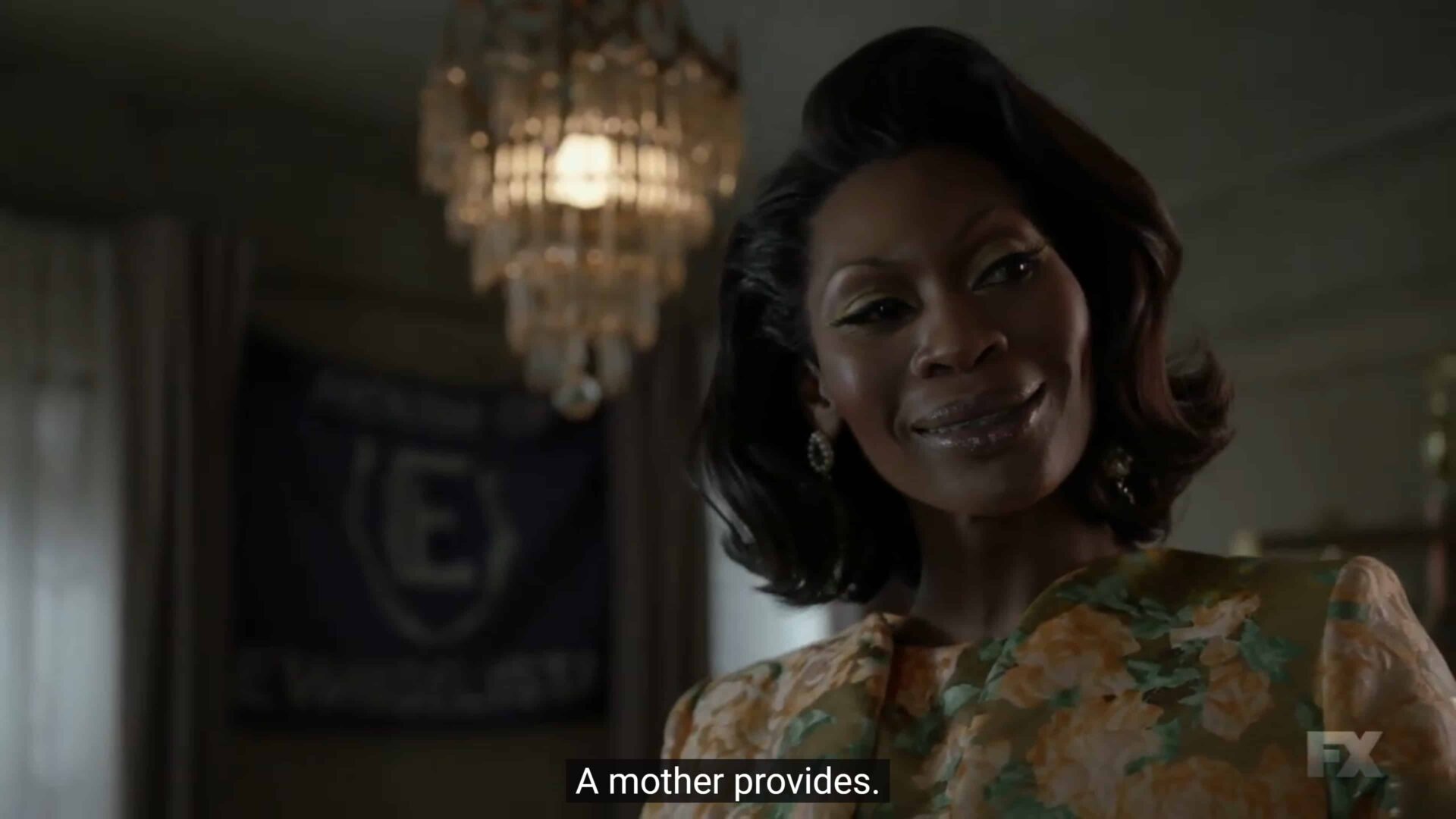 Elektra noting a mother always provides