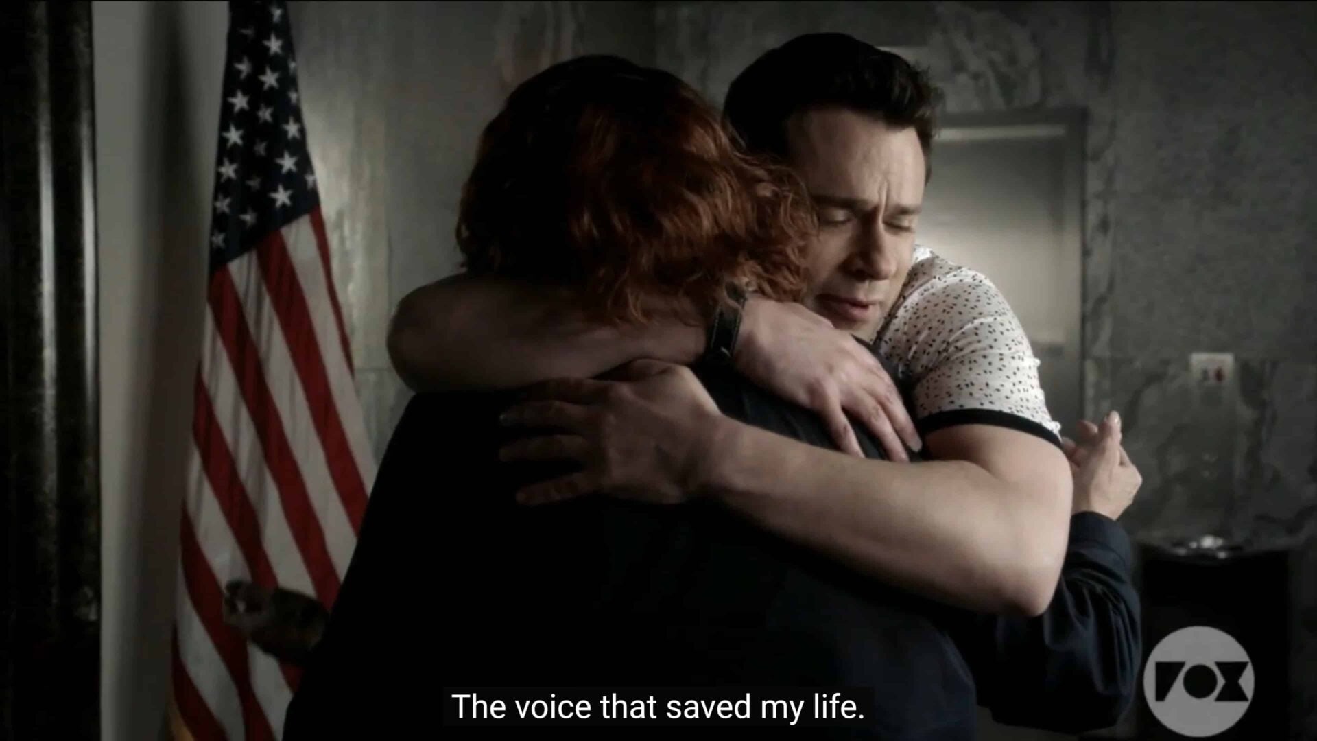 Josh embracing Sue