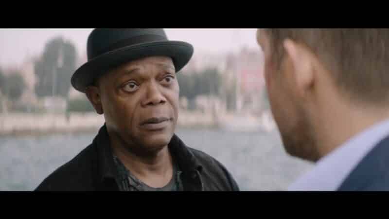 Darius (Samuel L. Jackson) before smacking Michael