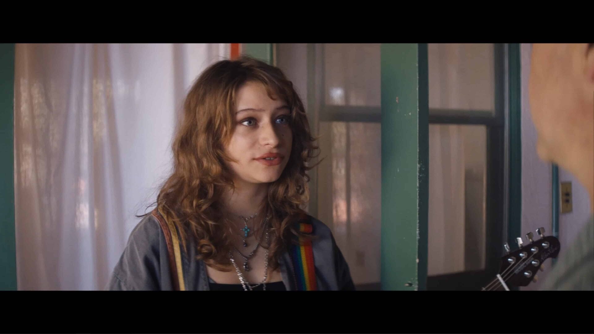 Lana (Odessa A'Zion) arguing with her neighbor