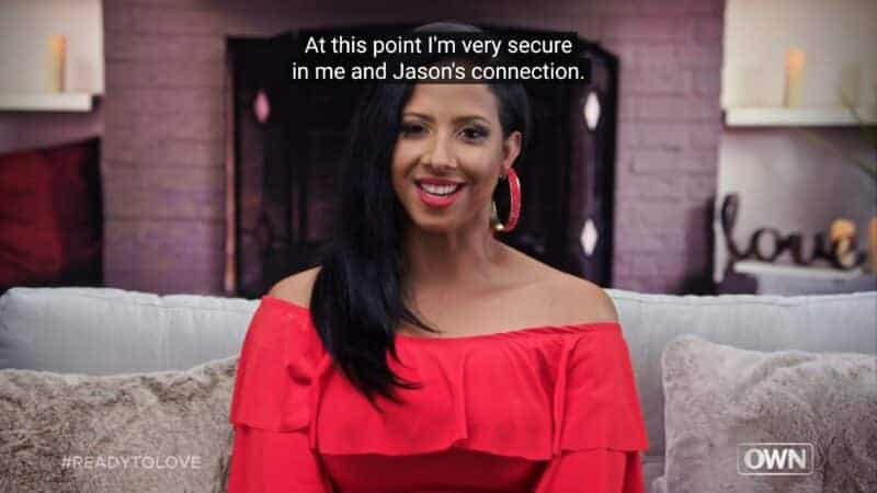Liz noting she secure in her connection with Jason