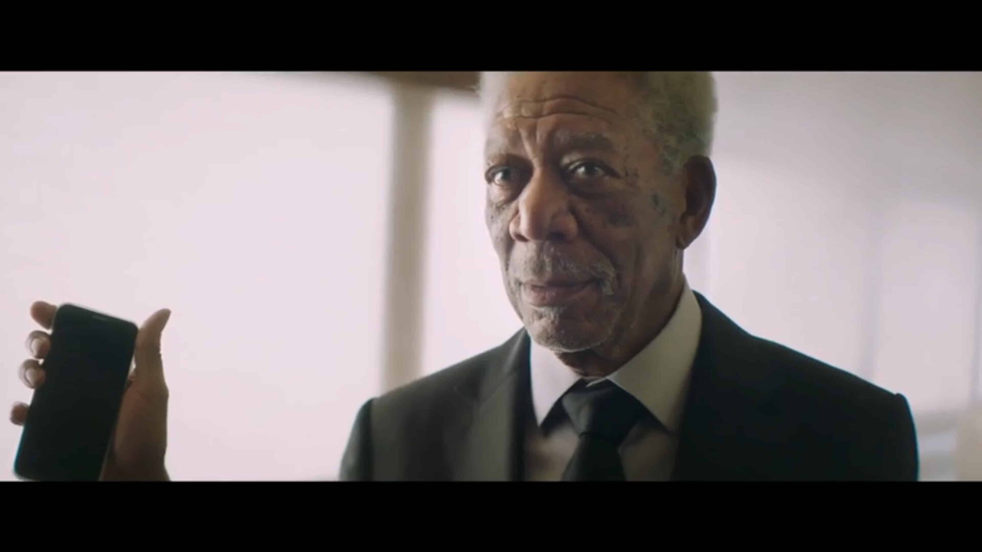 Michael Bryce Senior (Morgan Freeman) in The Hitman's Wife's Bodyguard