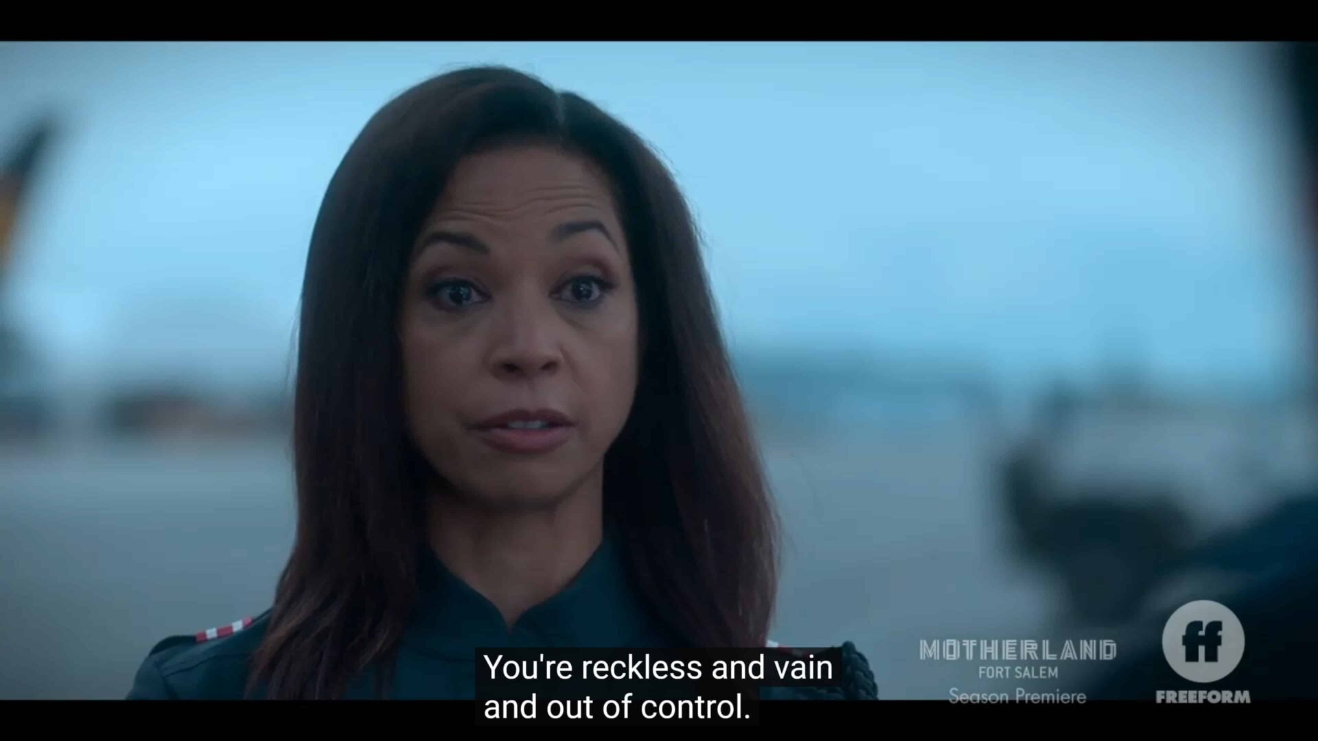 Petra noting her displeasure with General Adler