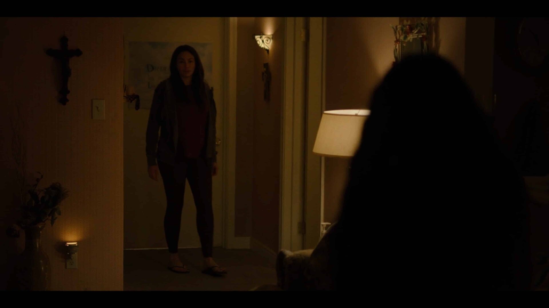 Sela in Ana's apartment