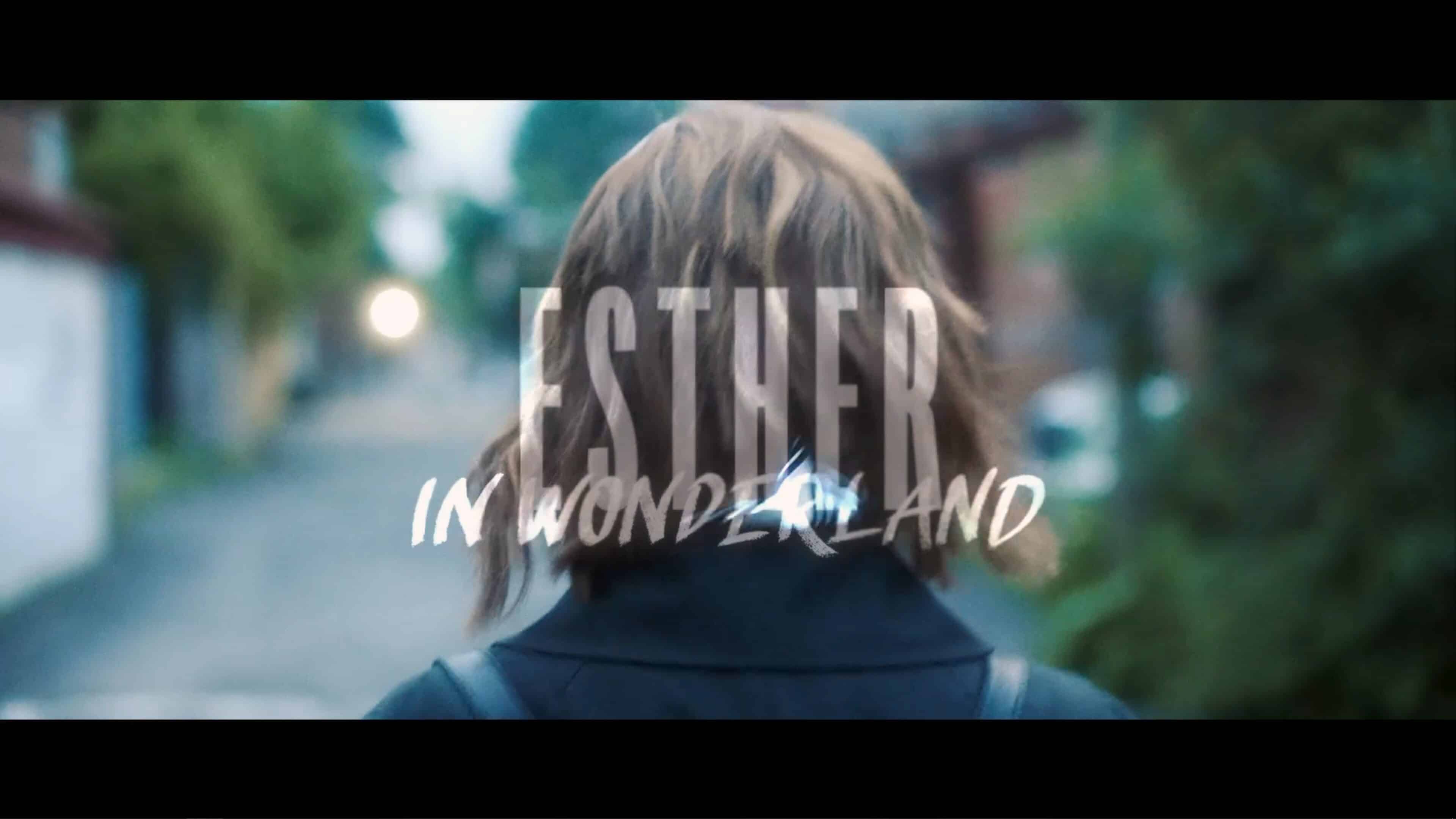 Title Card - Esther In Wonderland (2021)