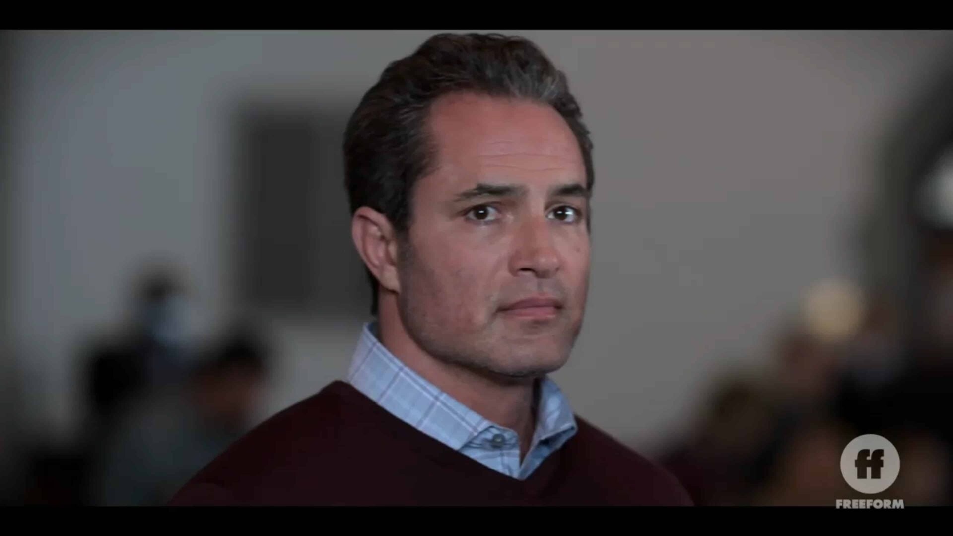 Vice President Silver (Victor Webster) while his daughter sings