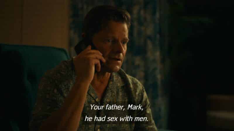 Mark learning his father was gay or bi