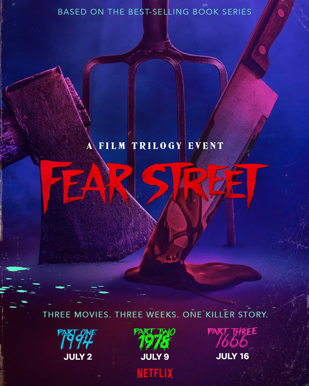 Title Card - Fear Street Trilogy