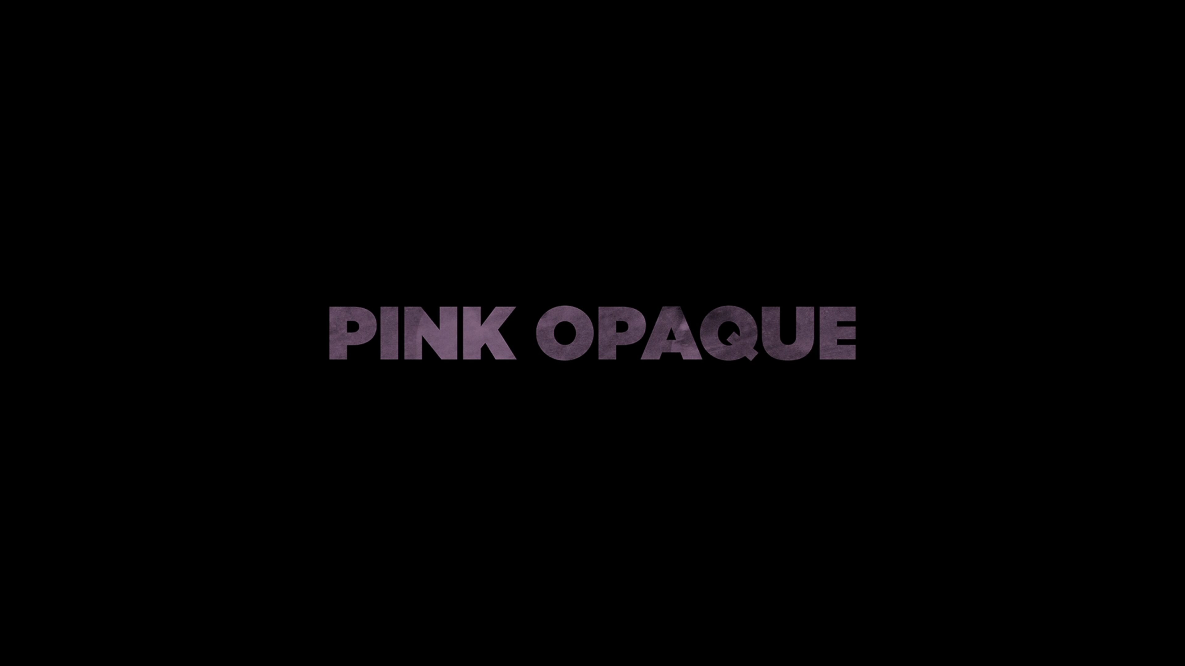 Title Card - Pink Opaque (2020)