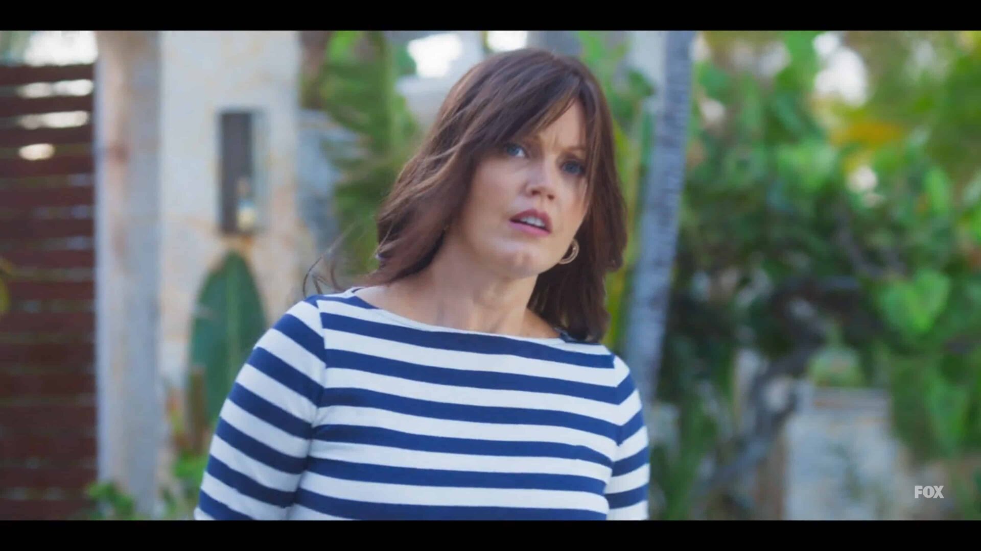 Christine (Bellamy Young) trying to get a handle on what Fantasy Island will throw at her