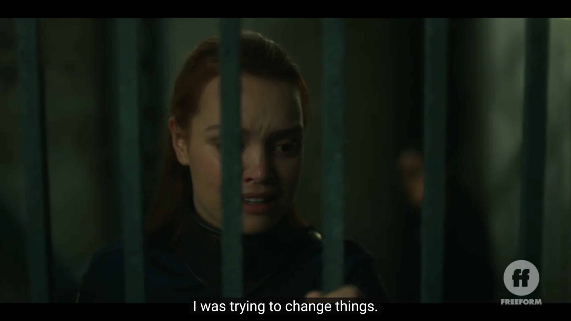 Tally, with her unit, in prison