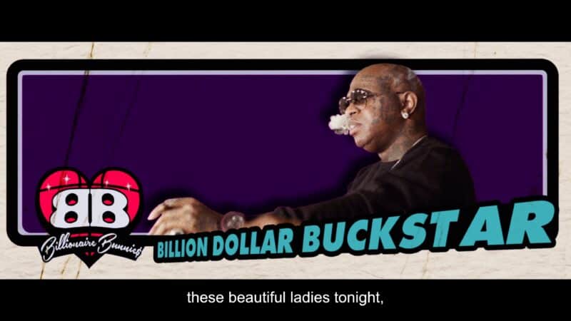 Buckstar (Bryan 'Birdman' Williams) being introduced in the movie