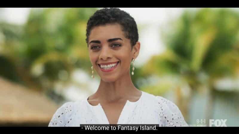 Ruby welcoming Isabel to Fantasy Island