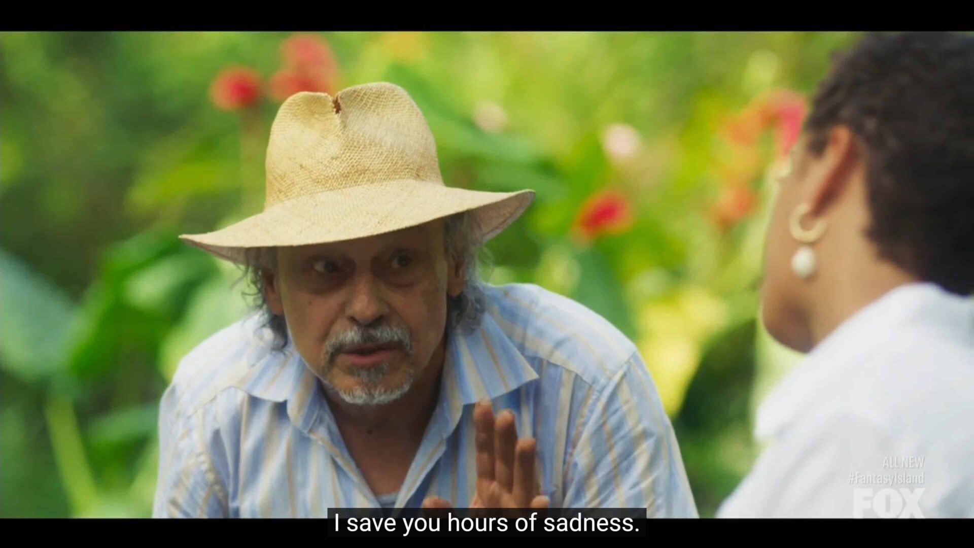 Segundo (Daniel Lugo) talking to Ruby