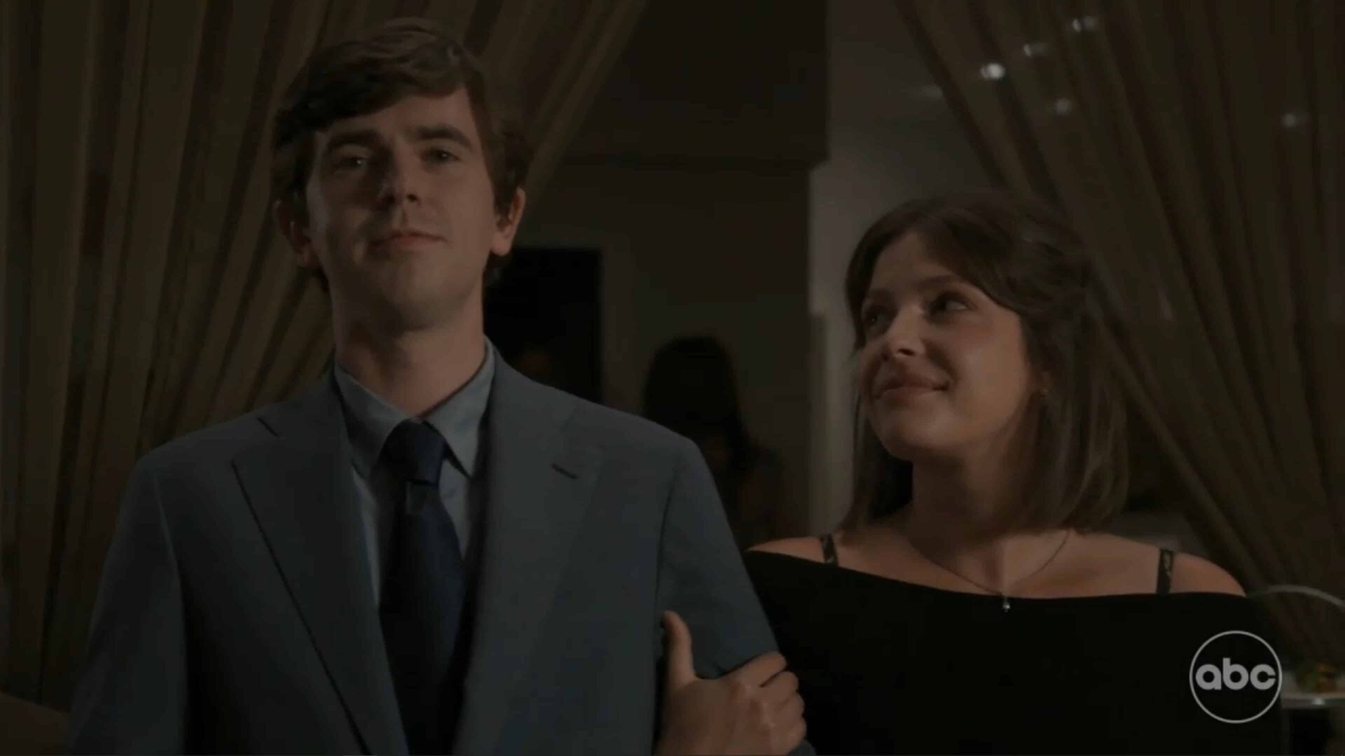 Shaun and Lea at their engagement party