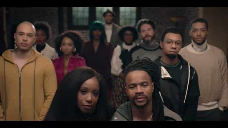 The lead cast of Dear White People