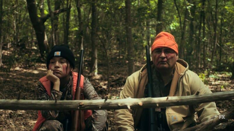 Willie Jack and Leon (Jon Proudstar) hunting