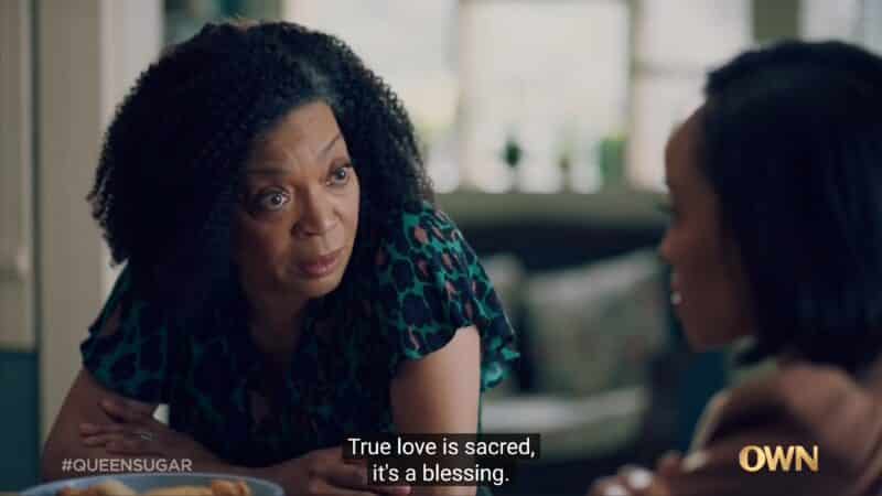 Aunt Vi talking about love