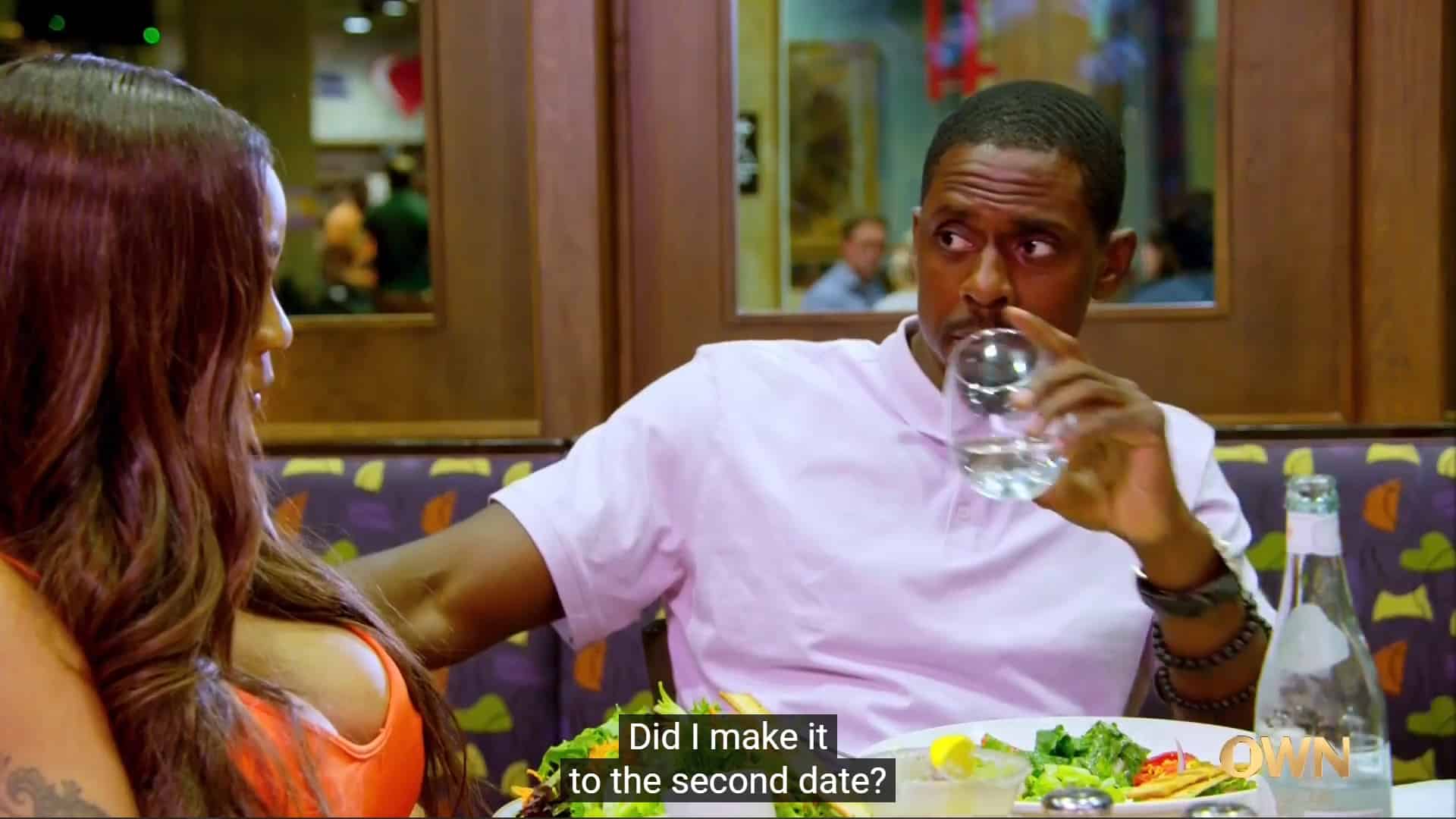 Corey asking if he'll get a second date