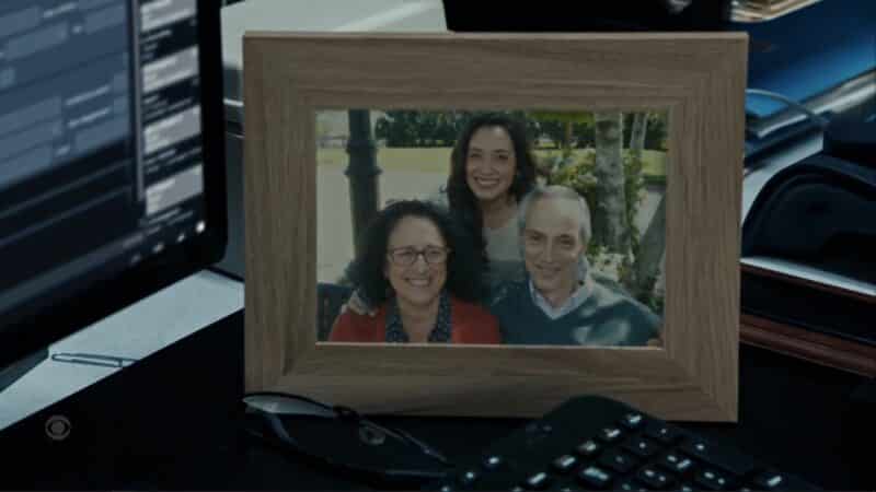 Detective Paley (Erica Camarano) and her parents