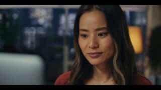 Emily (Jamie Chung) on a ZOOM call with Josh