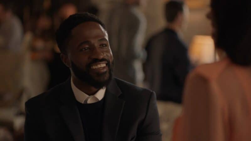 Omari (Chinedu Unaka) smiling at Molly