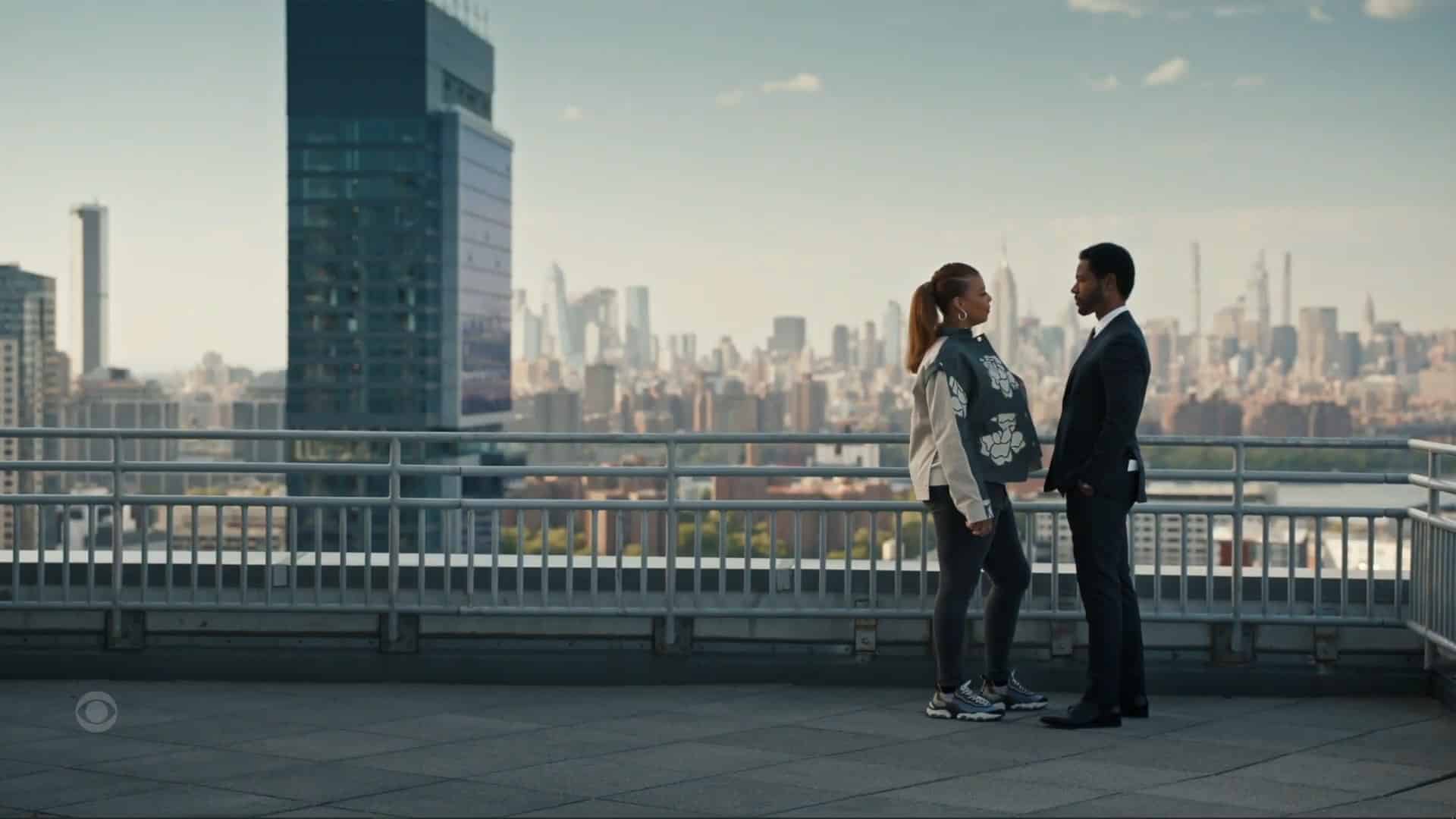 Robyn and Dante on a roof