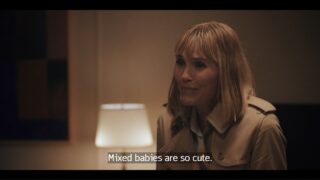 Becca (Leslie Bibb) talking about how cute mixed babies are