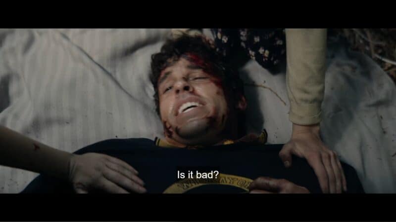 Ben (Steven Krueger) after Misty cut off his leg