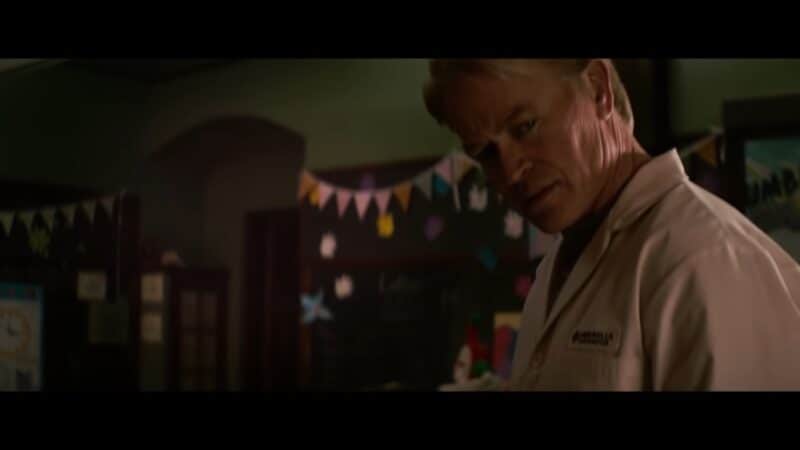 William Birkin (Neal McDonough) at the orphanage