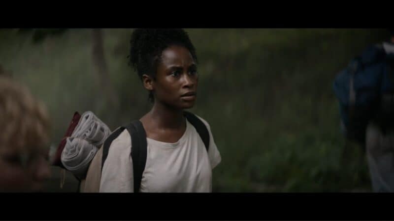 Akilah (Keeya King) being guided by Taissa