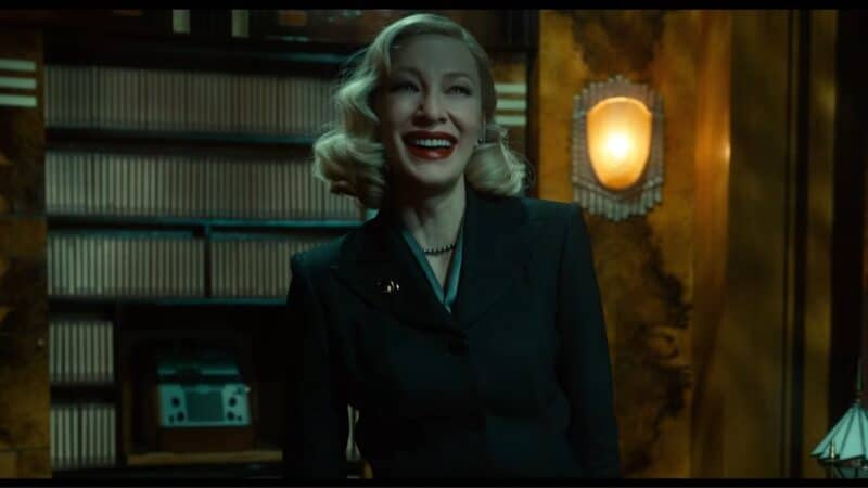 Dr. Lilith Ritter (Cate Blanchett) laughing