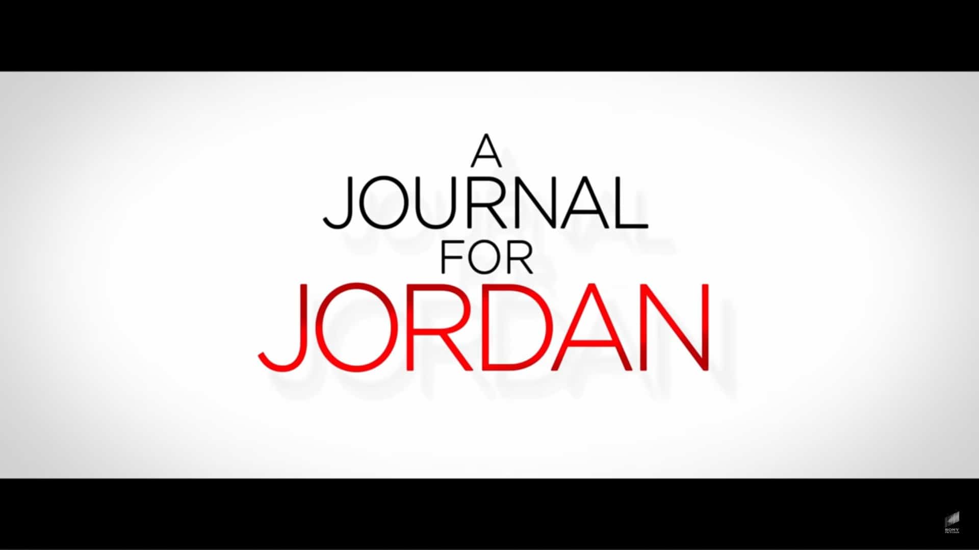 Title Card - A Journal For Jordan (2021)