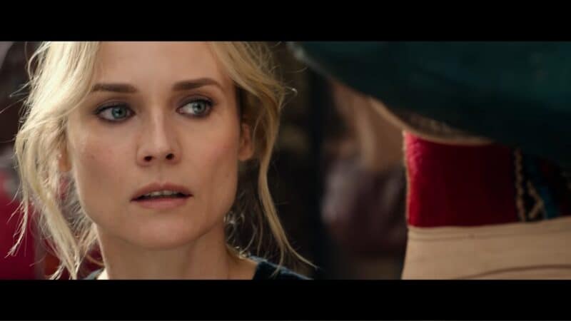 Marie (Diane Kruger) looking worried