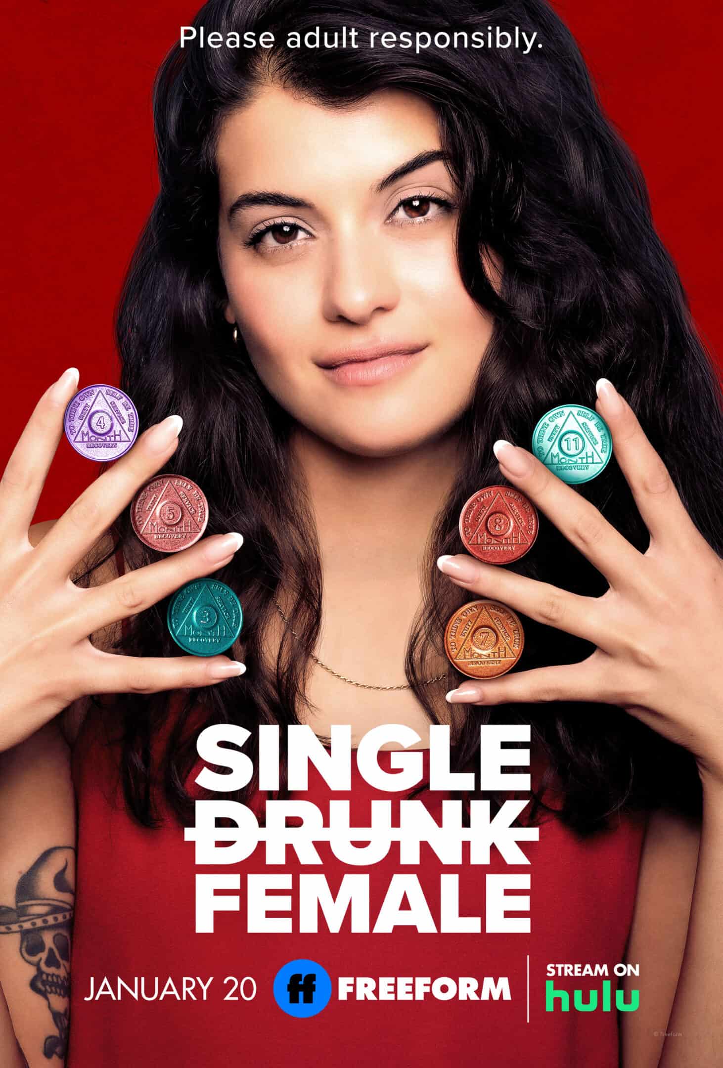 Single Drunk Female Promotional Poster