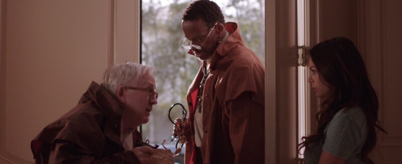 Angel (Leslie Jordan), Louie (Antonio Fargas), and Lisa (Janel Parrish) in Until We Meet Again