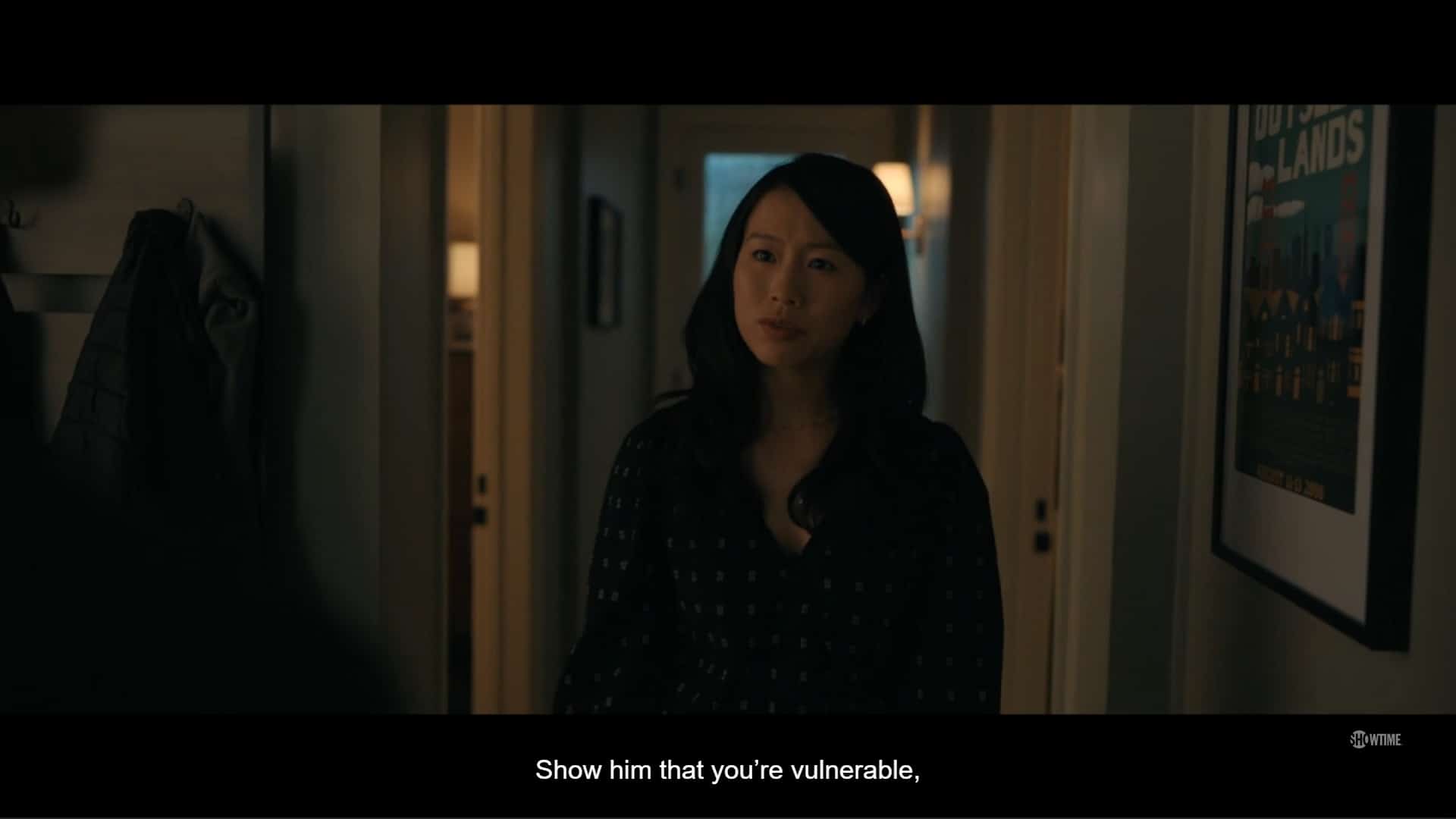 Angie (Annie Chang) giving Travis advice