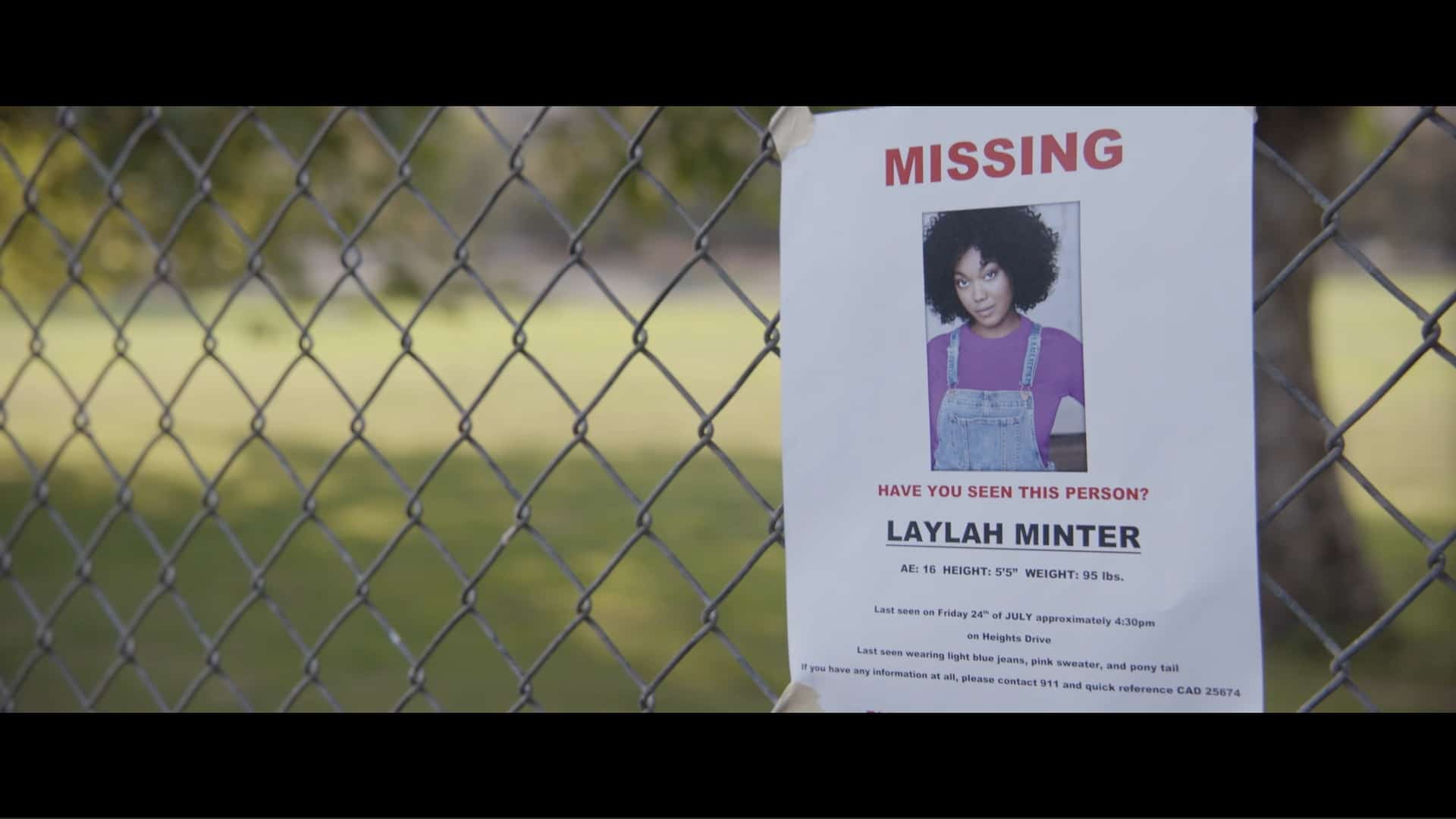 Laylah Missing Person Poster