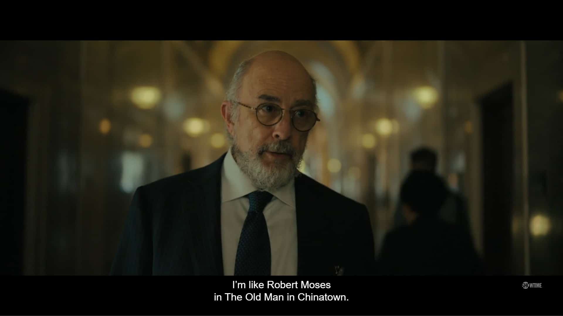 Randall Pearson (Richard Schiff) reassuring the taxi lobbyist