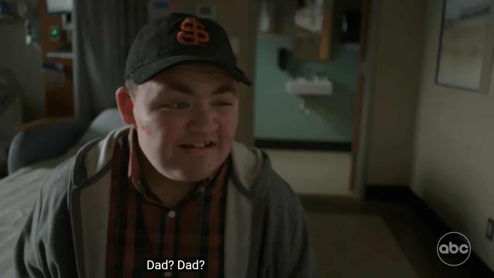 Cody (Matthew Horner) asking for his father