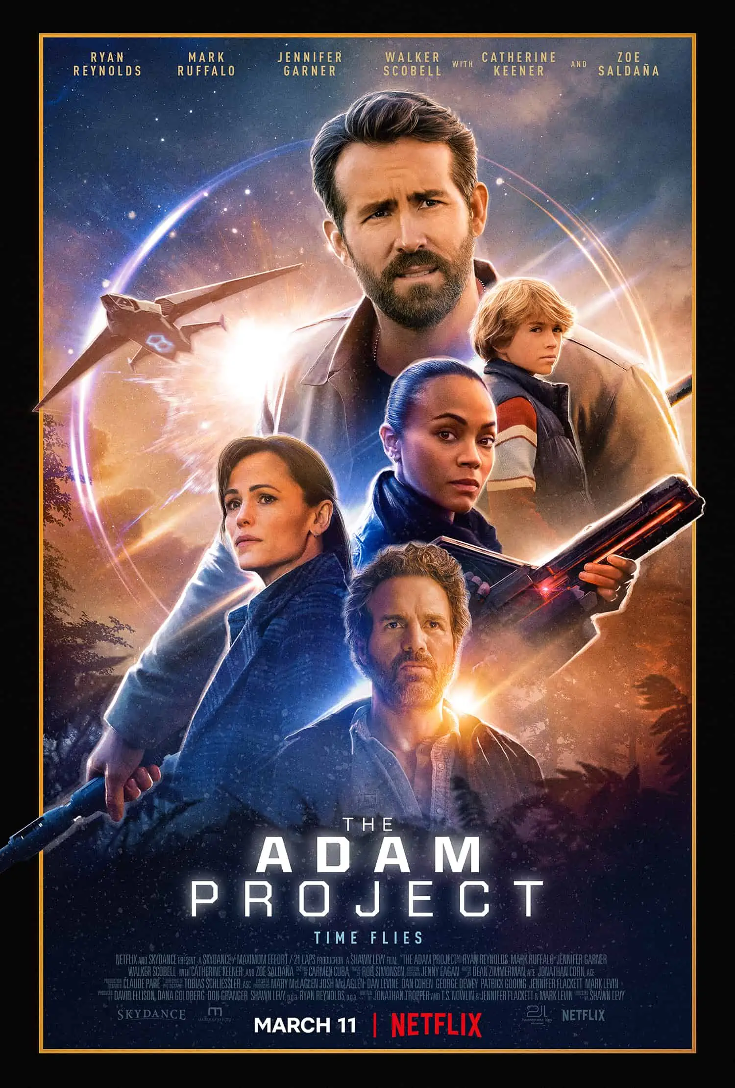 Movie Poster - The Adam Project (2022)