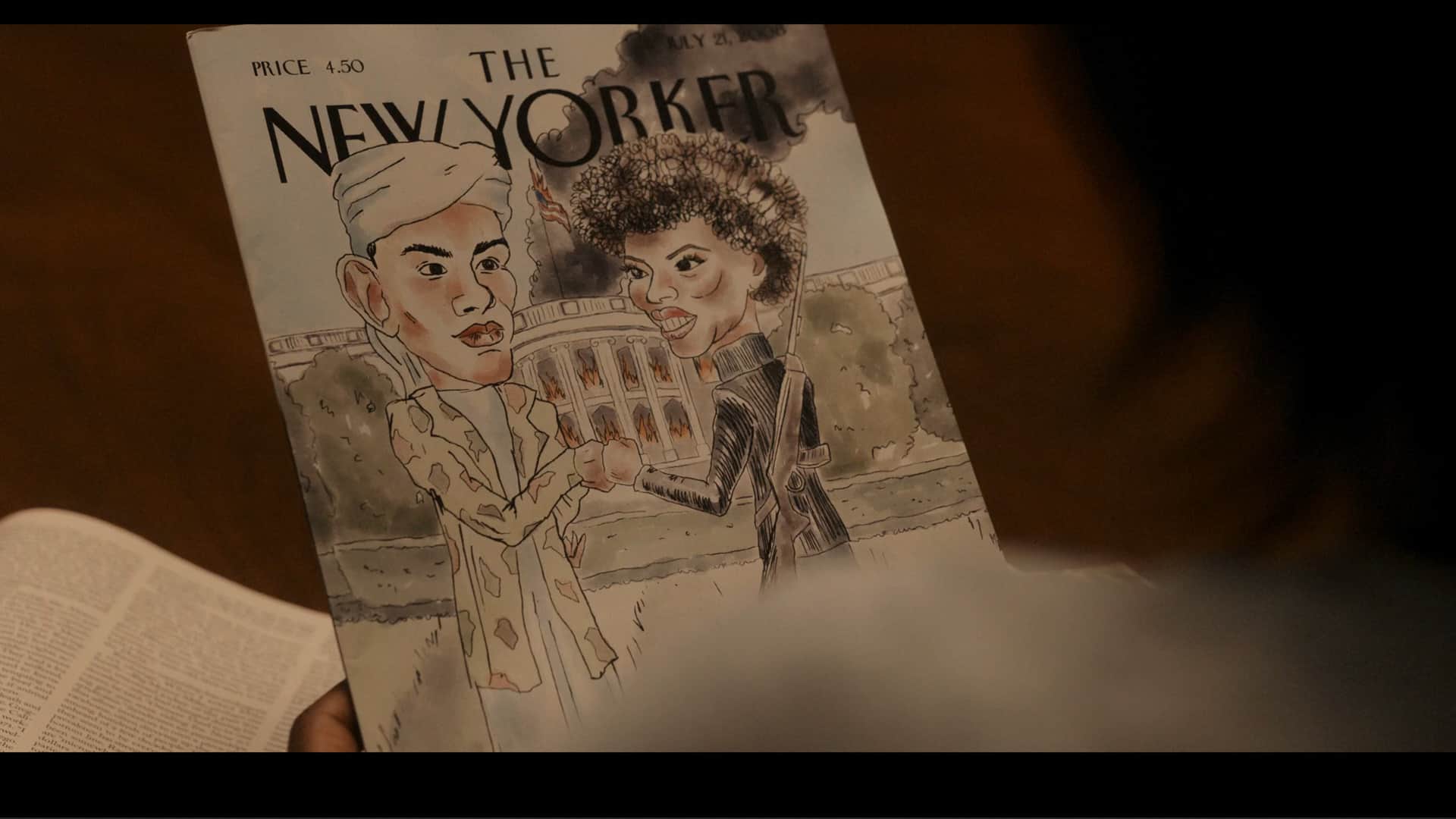 The racist depiction of Barack and Michelle Obama in The New Yorker