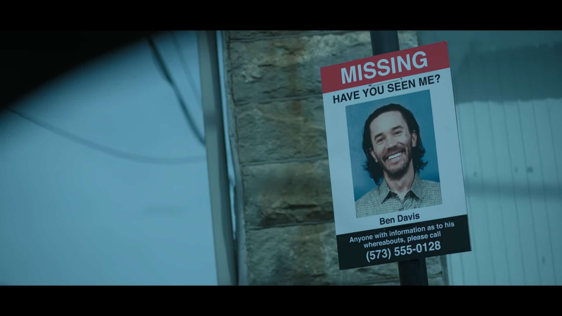 Ben's Missing Persons Poster