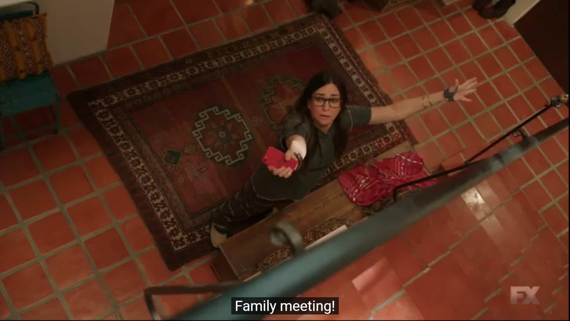Sam calling for a family meeting