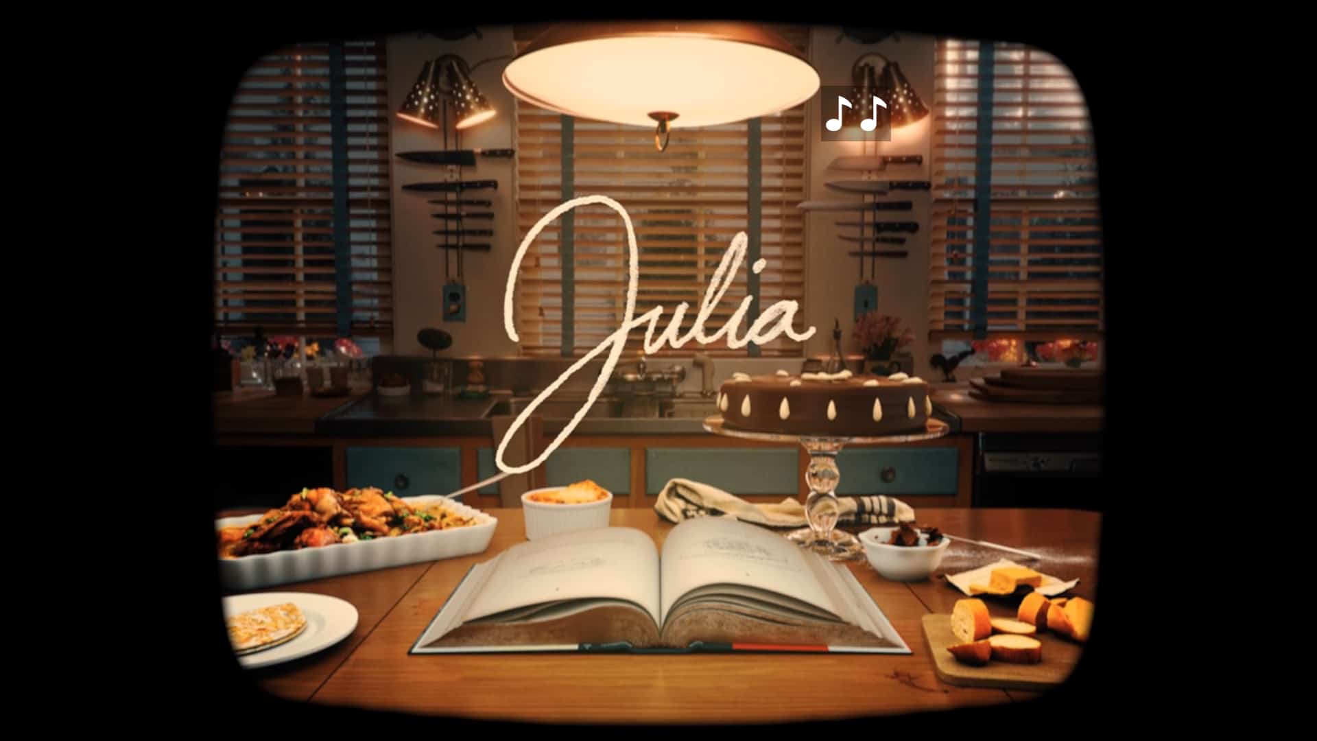 Title Card - Julia Season 1 Episode 1 Omelette [Series Premiere]