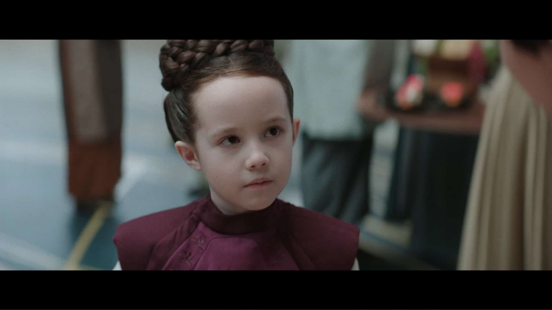 Leia (Vivien Lyra Blair) staring down her cousin