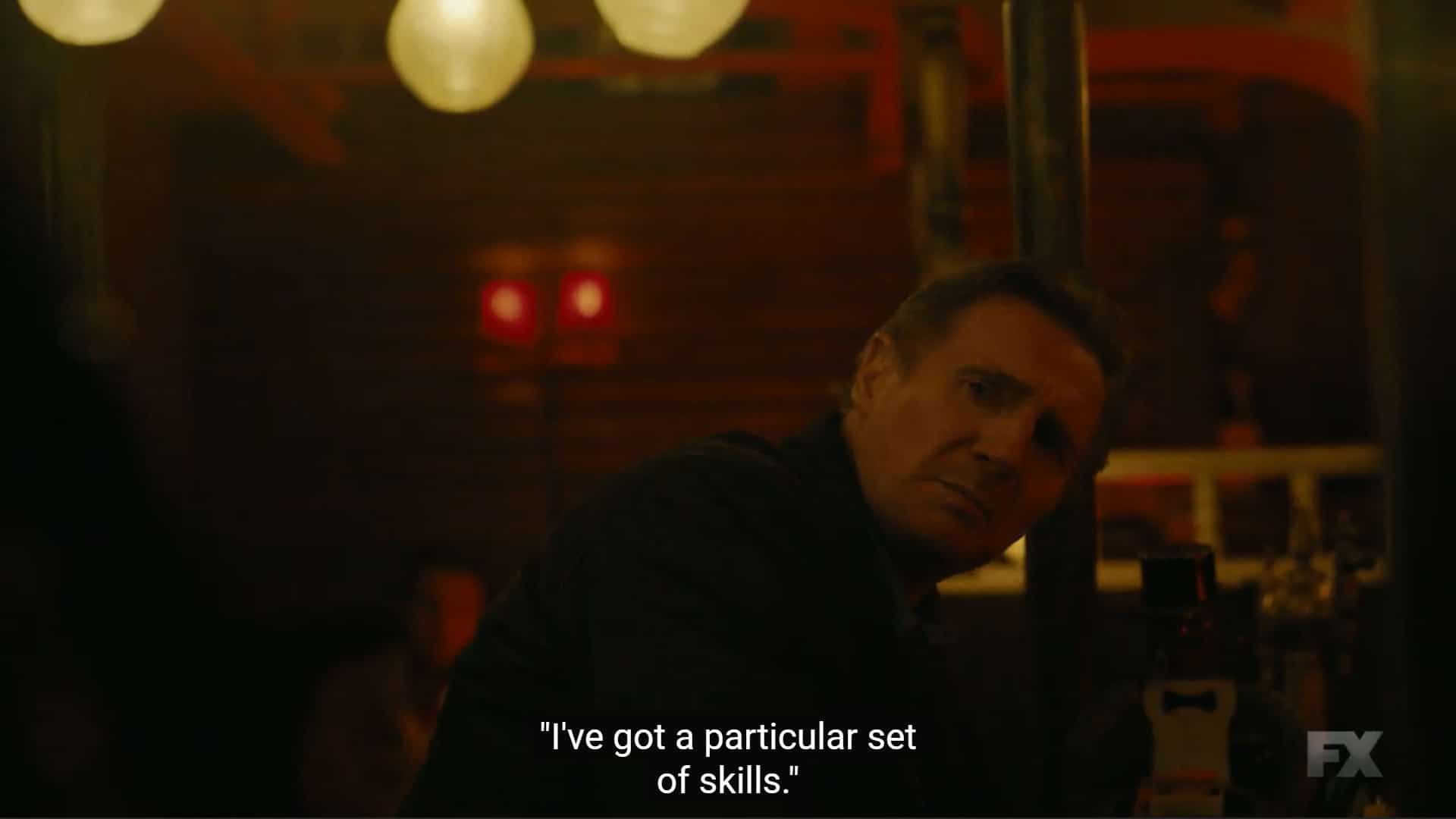 Liam Neeson saying his famous 